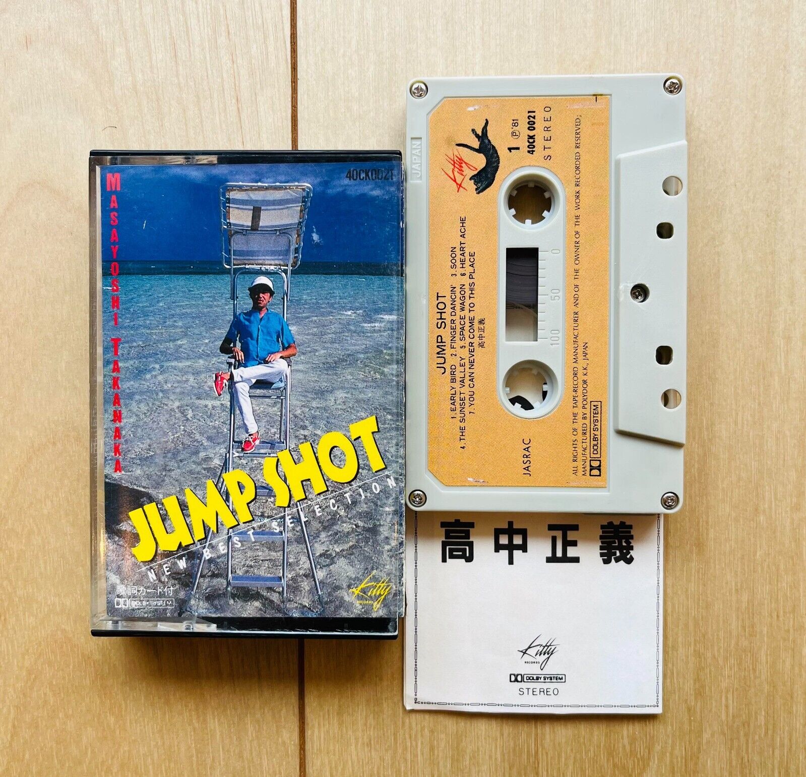 Masayoshi Takanaka / JUMP SHOT New BEST Selection Cassettes Masayoshi Takanaka / JUMP SHOT New BEST Selection Cassettes
