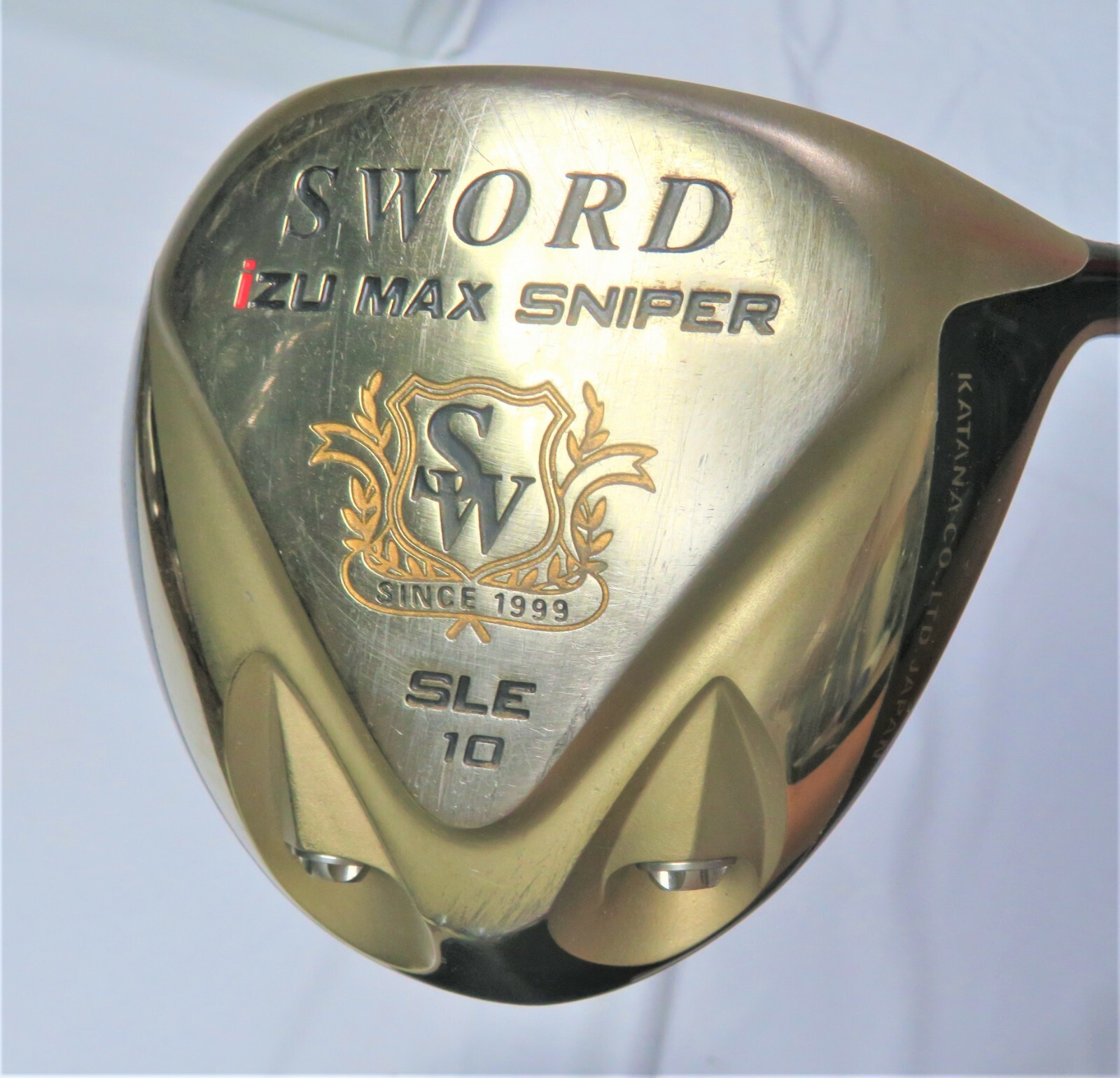 KATANA SWORD IZU MAX SNIPER DRIVER 10DEG SR-FLEX Golf Club KATANA SWORD IZU MAX SNIPER DRIVER 10DEG SR-FLEX Golf Club