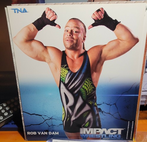 Rob Van Damn RVD TNA Impact official original 8x10 wwe wwf