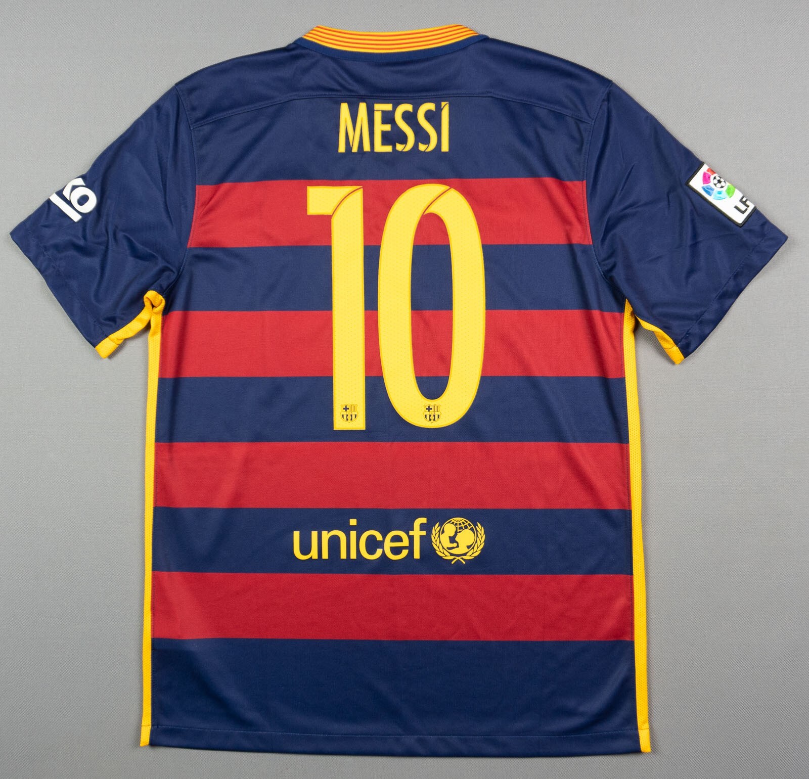 2015 FCバルセロナ ホーム　No.10 MESSI 2015 エフシーバルセロナ ホーム ナンバー10 MESSI