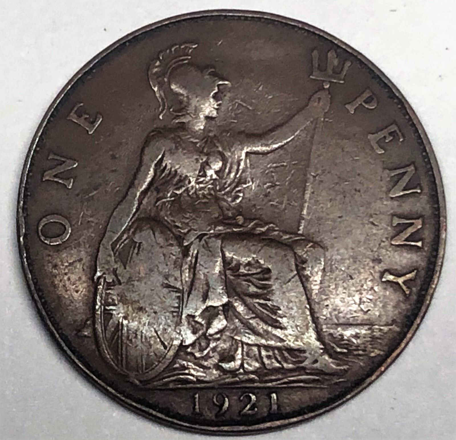 C1857 GREAT BRITAIN COIN, LARGE PENNY 1921 | eBay