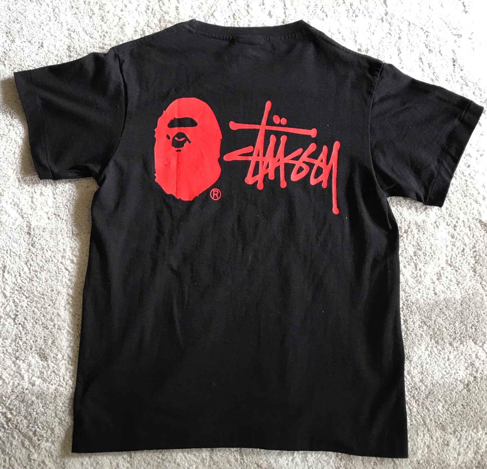 A Bathing Ape / Bape x Stussy Ill Collaboration Tee T-Shirt