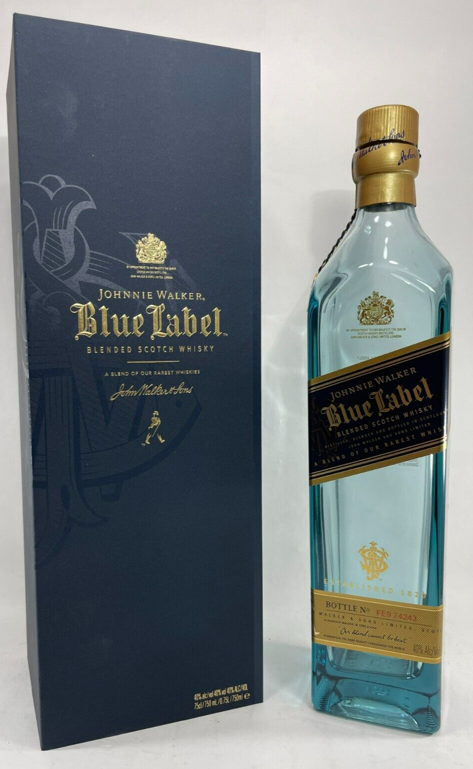 Johnnie Walker Blue Label 750ml ギフトボックス Johnnie Walker Blue Label Gift Box – Grand Wine Cellar