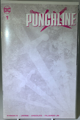 PUNCHLINE#1 BLANK VARIANT NM+ See Pics- CGC Worthy After A Sketch! Joker Batman