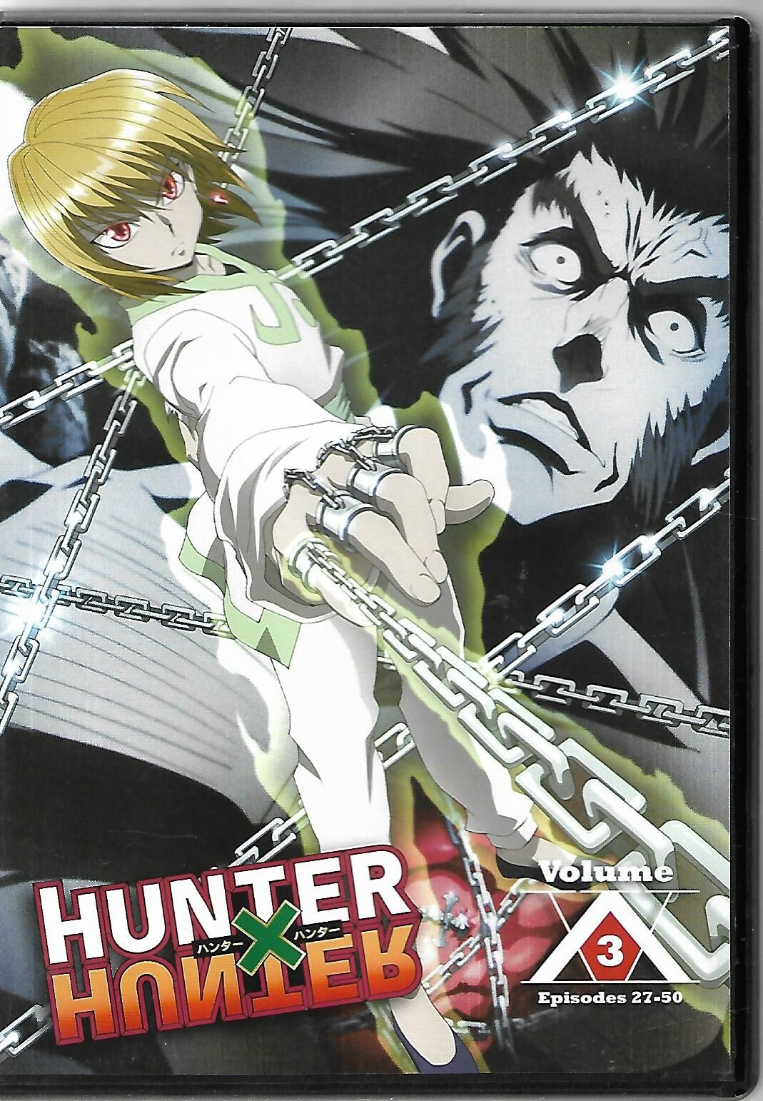 Hunter x Hunter Volume 3 DVD 4-Discs Episodes 27-50 Anime
