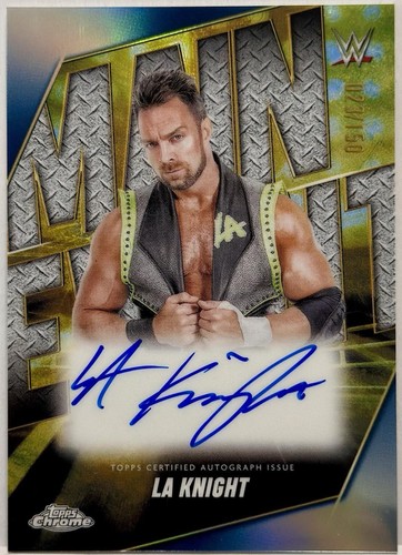 2025 Topps WWE Cactus Jack LA Knight Kings Of The Night SSP KON-33