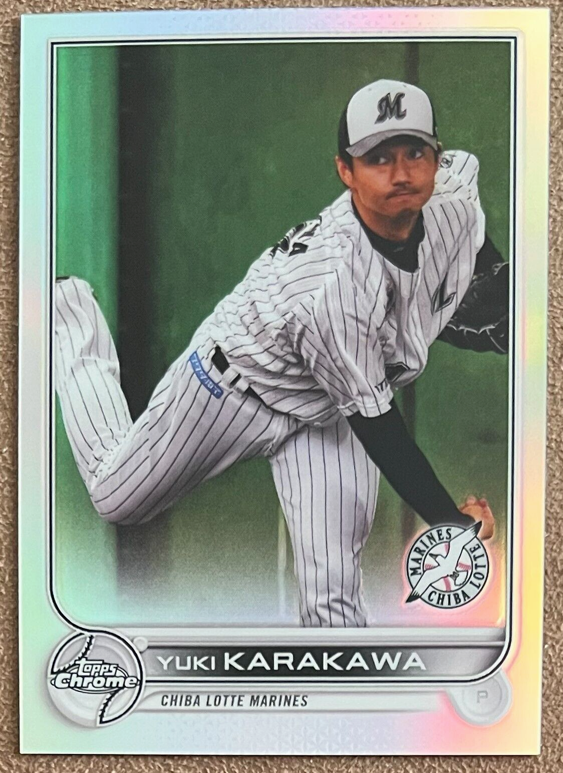 Yuki Karakawa 2022 Topps Chrome Japan NPR Refractor #68