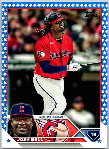 2023 Topps Blue Parallel Josh Bell #872/999 Cleveland
