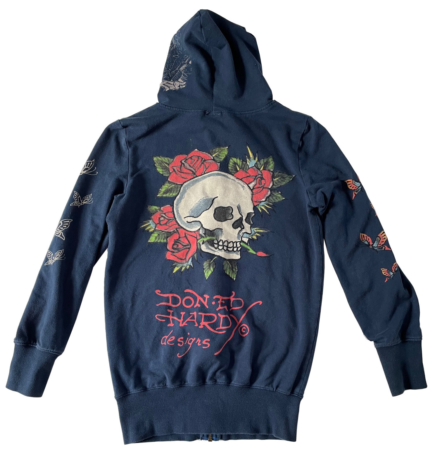 Ed Hardy（エド・ハーディー）by Christian Audigier ED HARDY x Christian Audigier Full Zip Hoodie Vintage