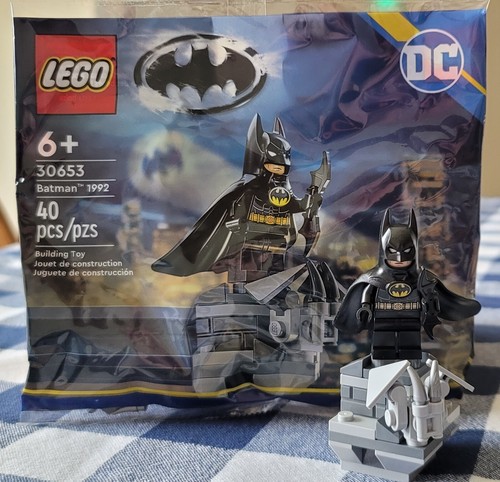 NEW Batman 1992 Michael Keaton LEGO DC Minifigure Polybag