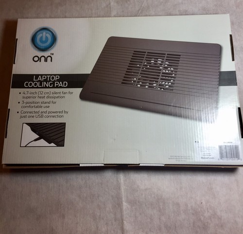 Onn Laptop Cooling Pad Black
