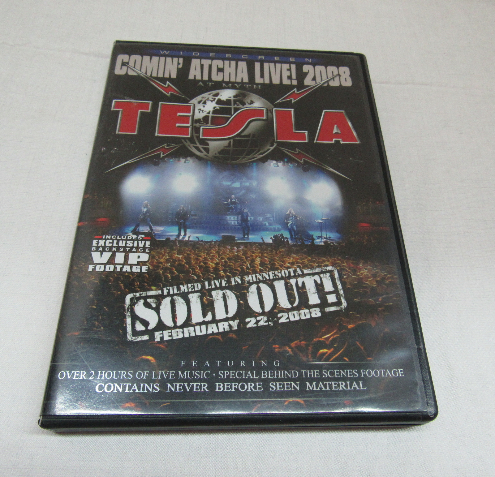 Tesla Comin' Atcha Live! 2008 DVD Widescreen 2008 (NO