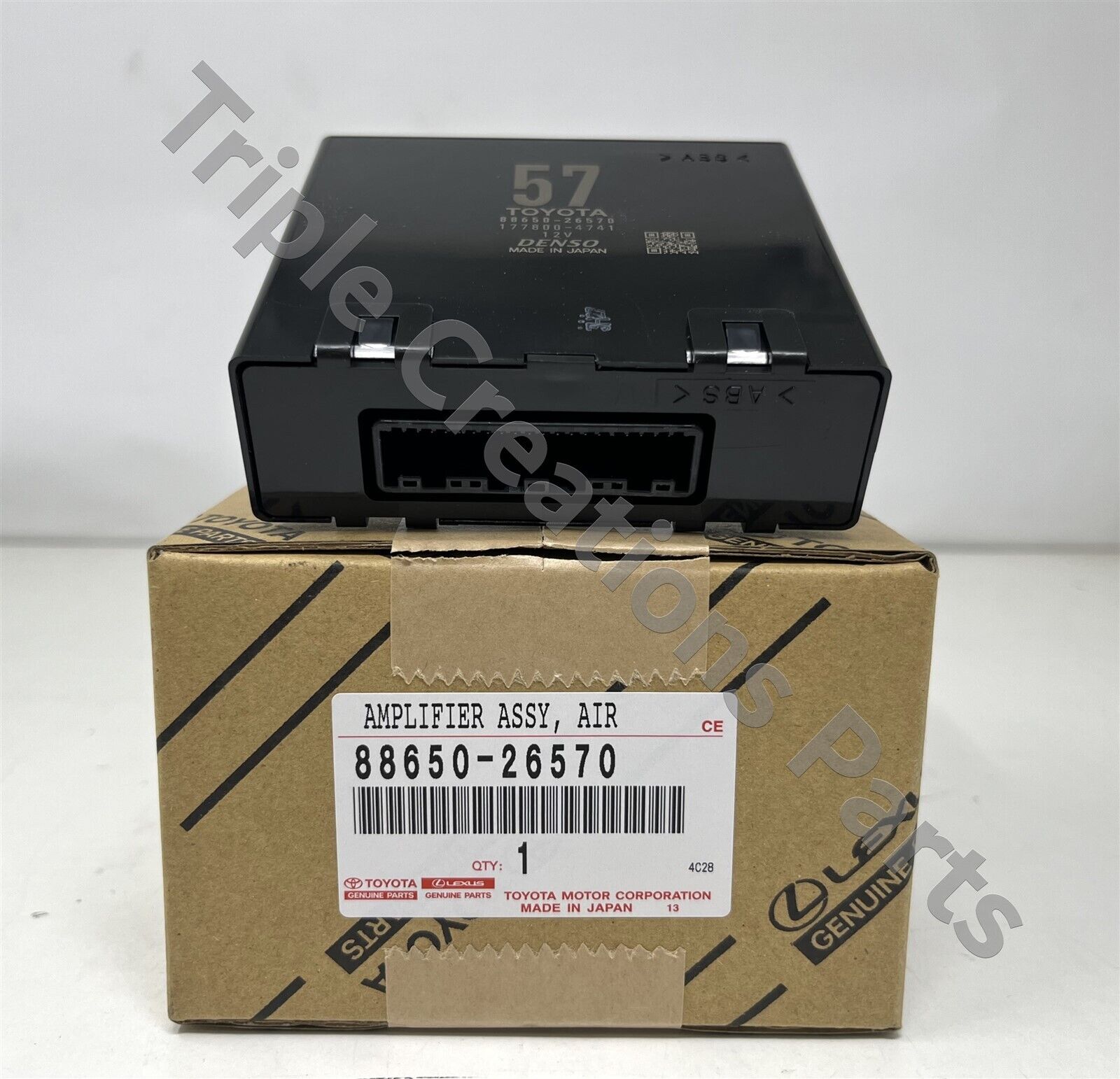TOYOTA GENUINE OEM 88650-26570 AMPLIFIER ASSY, AIR TOYOTA GENUINE OEM 88650-26570 AMPLIFIER ASSY, AIR