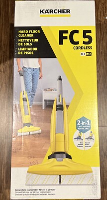 KARCHER FC 5 ELECTRIC MOP & SANITIZE HARD FLOOR CLEANER FC 5 BRAND NEW SEALED