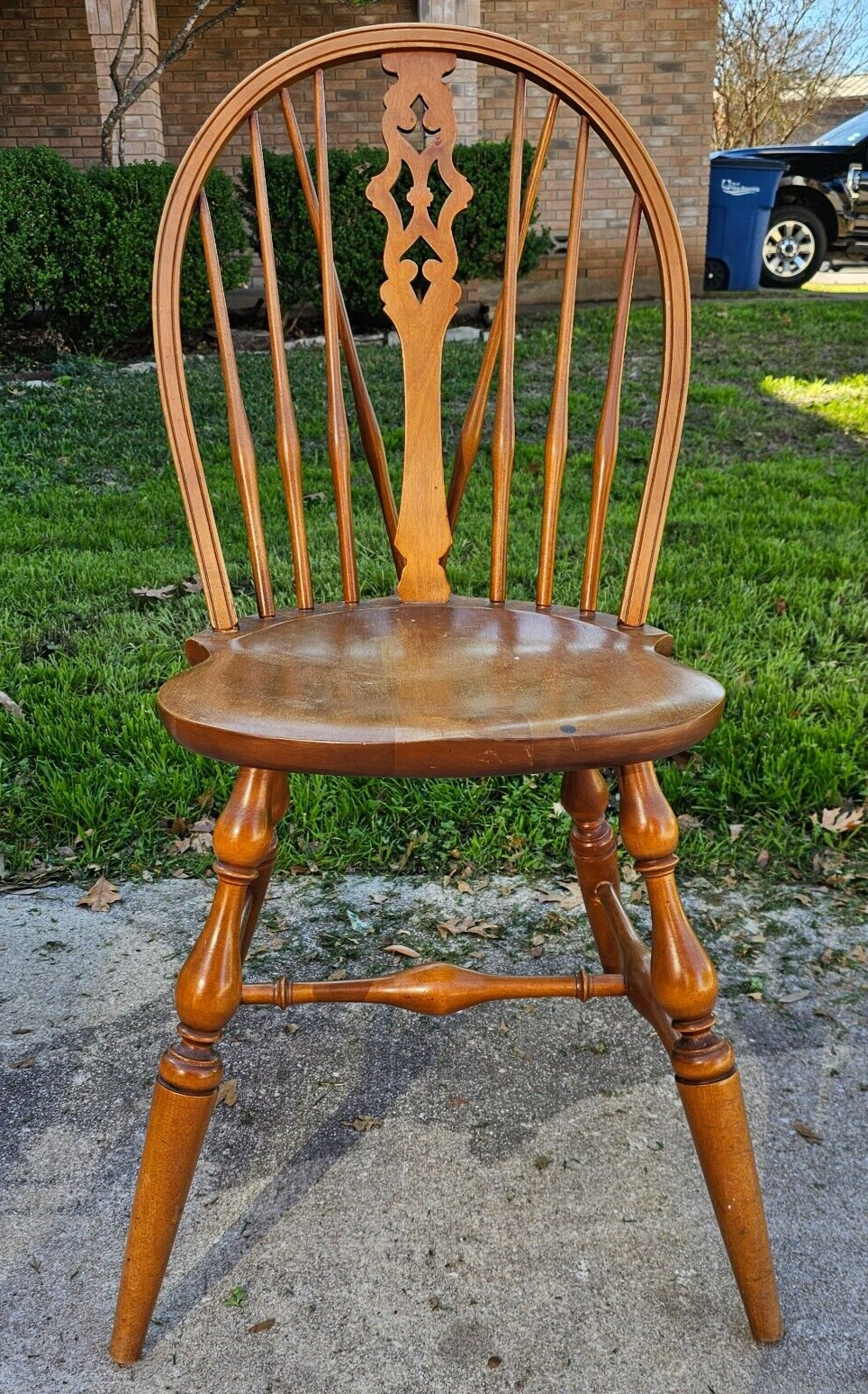 家具 Vintage Windsor chair Antique Windsor Dining Chair B&S Roger K Lane | eBay