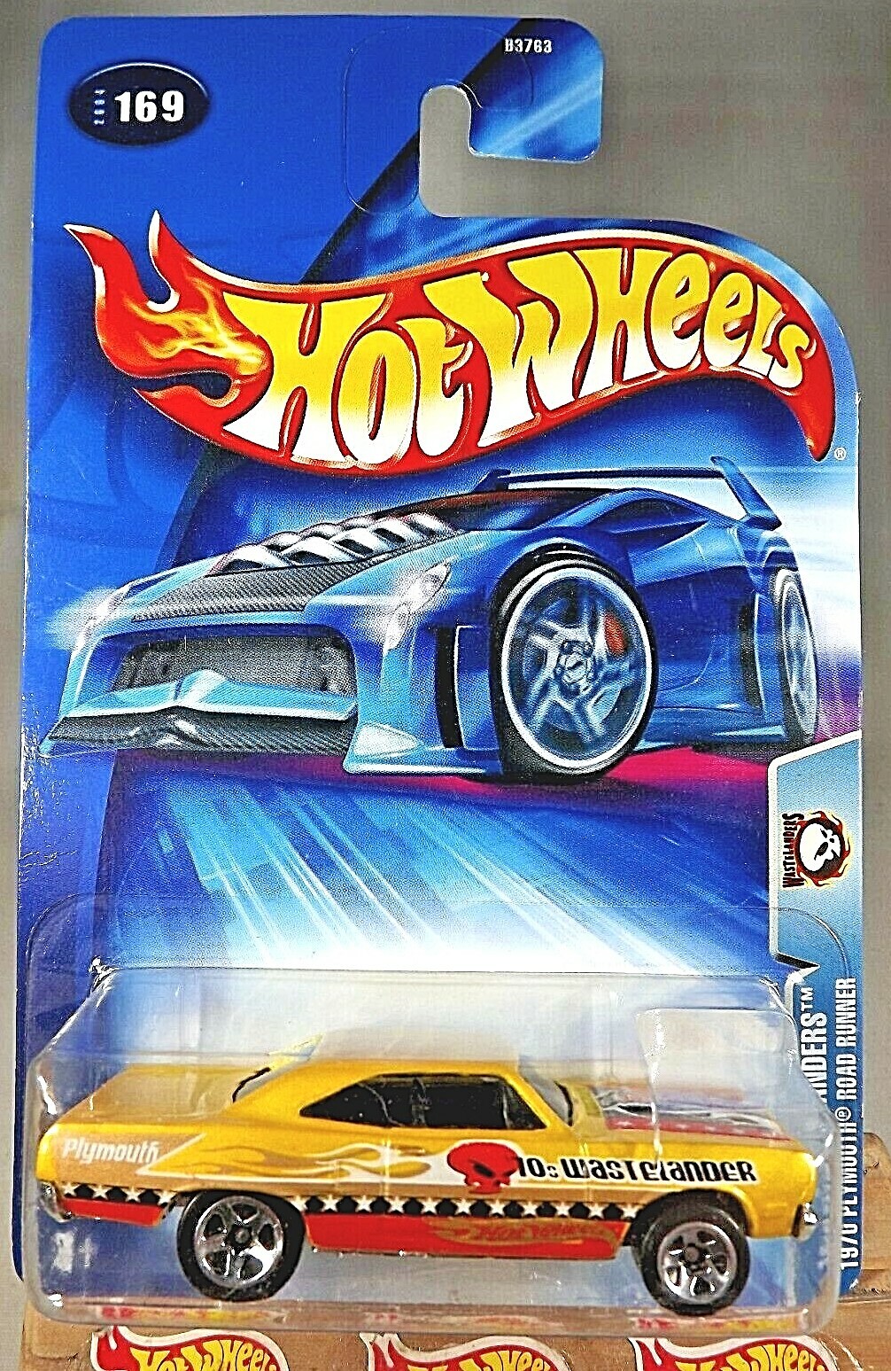 2004 Hot Wheels #169 Wastelanders 1970 PLYMOUTH ROAD RUNNER
