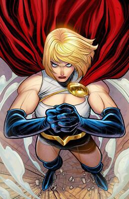 POWER GIRL #18 CVR B ELIZABETH TORQUE (PRESALE 2/26/25)