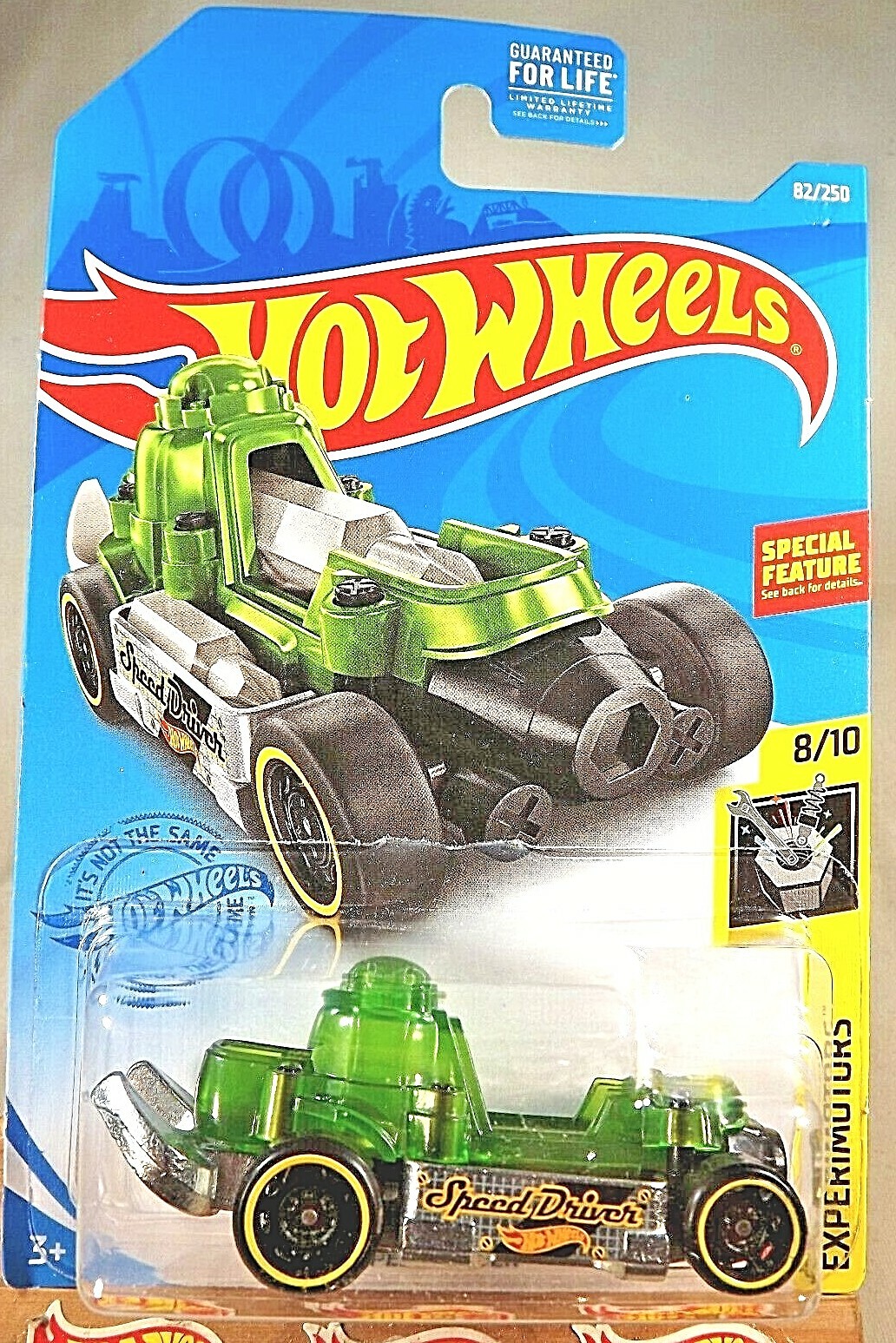 2021 Hot Wheels #82 Experimotors 8/10 SPEED DRIVER Green