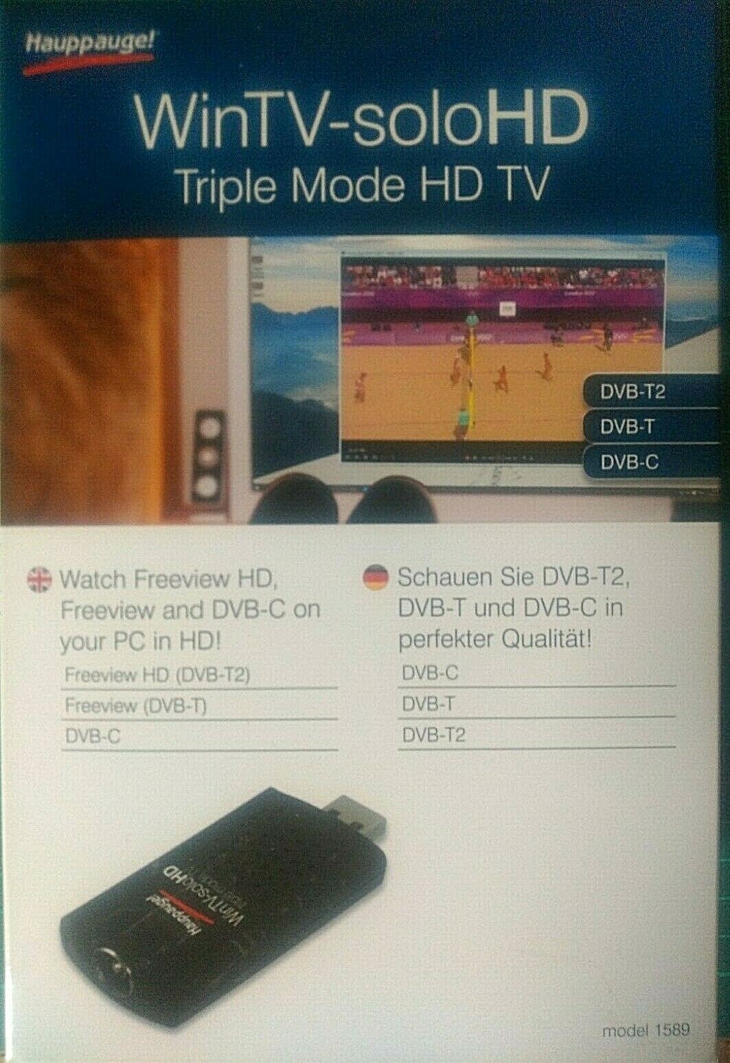 Hauppauge WinTV - soloHD Stick für DVB-T2
