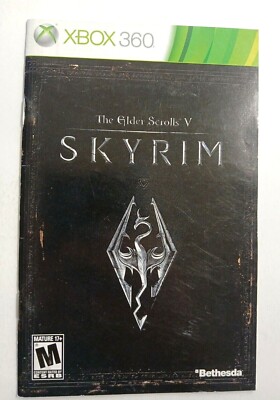 Microsoft XBOX 360 Instruction Booklets/Manuals Only