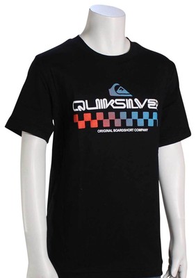 

Футболка Quiksilver Boys Scripted Game — черная — новинка, Черный
