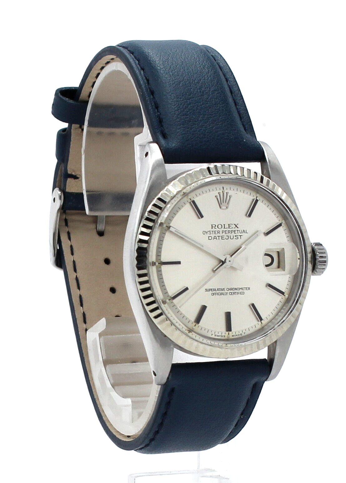 Mens Vintage ROLEX Oyster Perpetual Datejust 36mm Head on