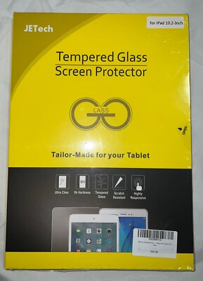 JETech Tempered Glass Screen Protector for iPad 10.2 inch. Gen 7/8/9, 2020-2022