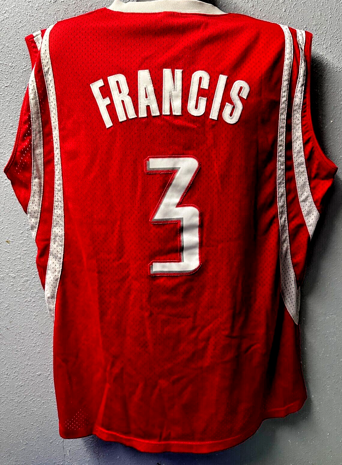 デッドストックNIKE NBA ROCKETS 3 FRANCIS Jersey NBA Houston Rockets # 3 Steve Francis Nike Basketball Jersey