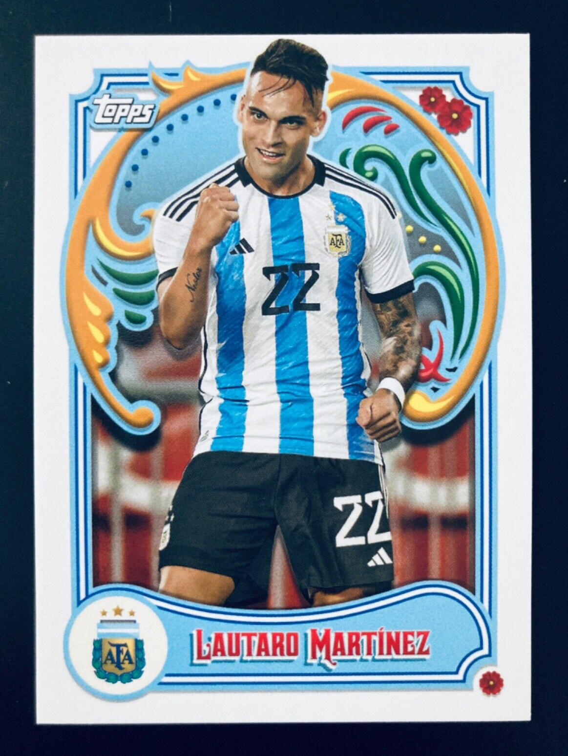 topps 2023 FILETEADO アルゼンチン 75種フルセット メッシ 2023 Topps Argentina Fileteado - Champions Lionel Messi #CH