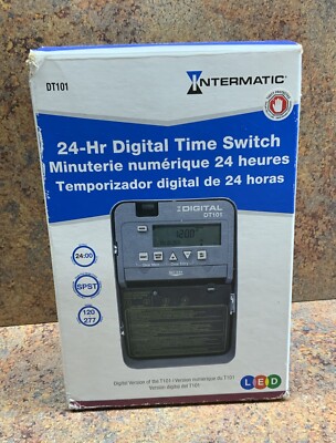 Intermatic DT101 24-H Digital Electronic Controls Programmable Time Switch