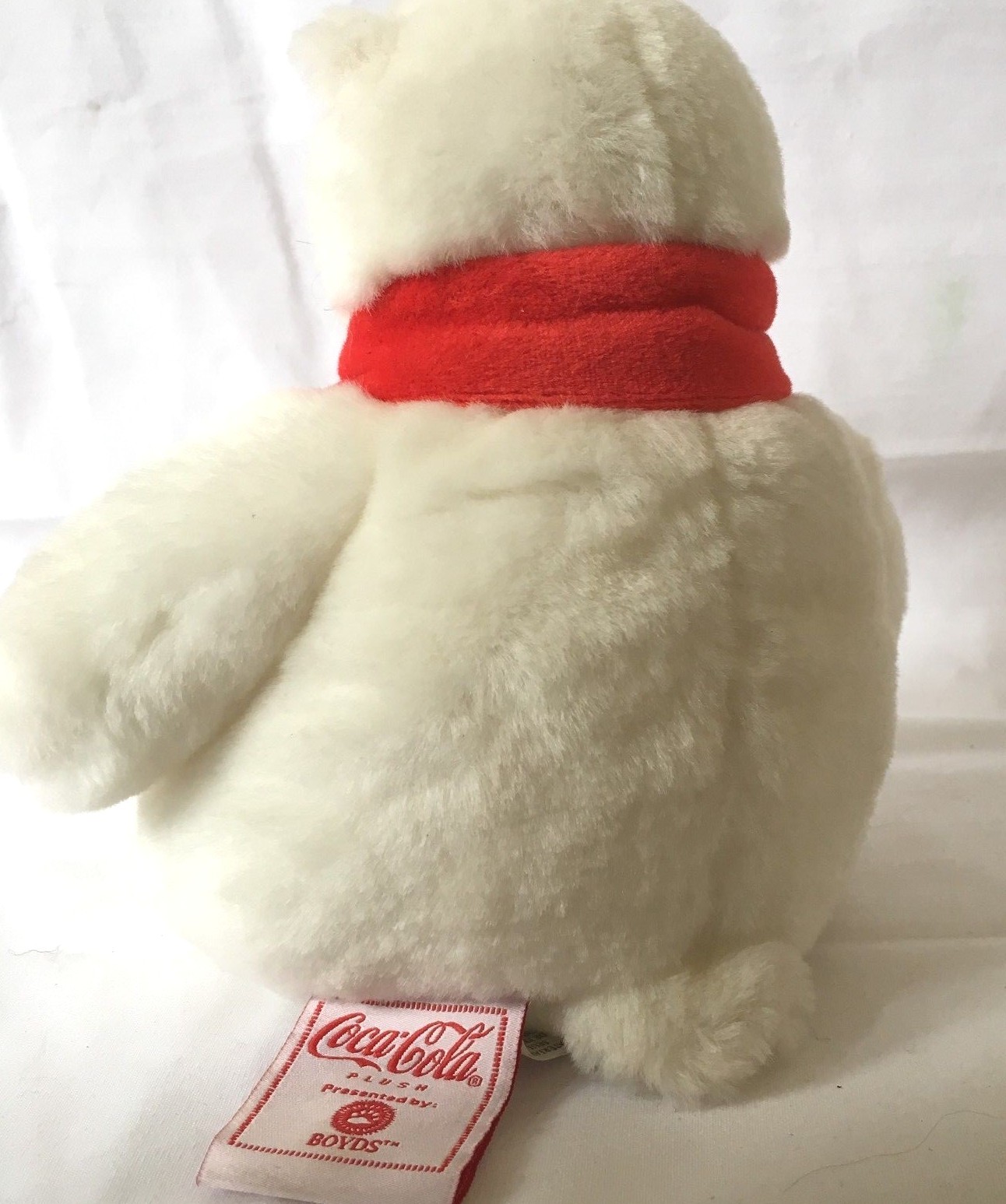 Boyds Bear Coca Cola and Polar Bear with Bottle Plush Stuffed Animal