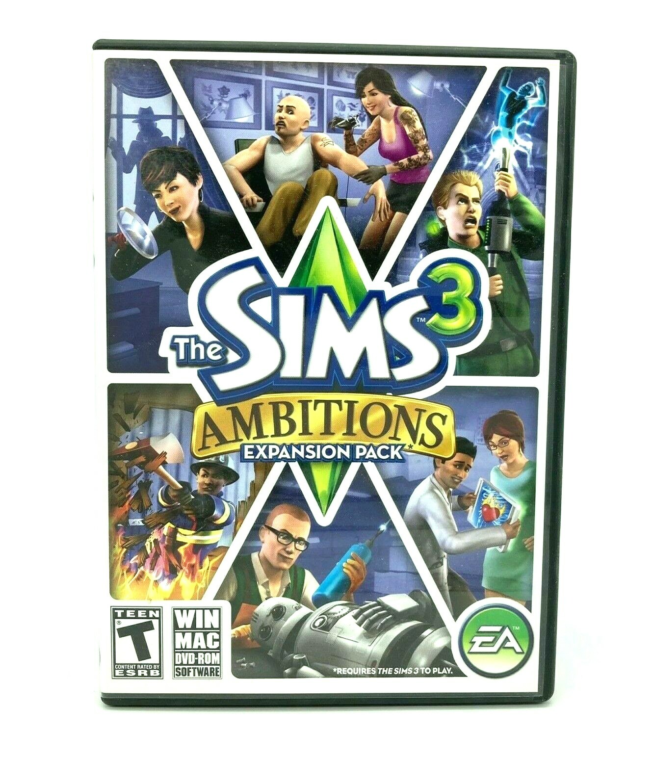 The Sims 3 Ambitions PC Game Complete 2010 Expansion