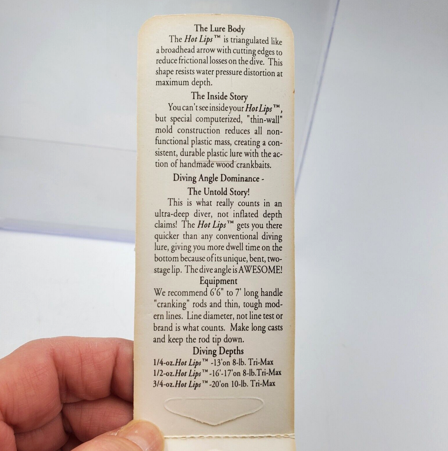 Vtg Pre Rapala Luhr Jensen 1/4 Oz Hot Lips Express USA Crankbait Choose Color