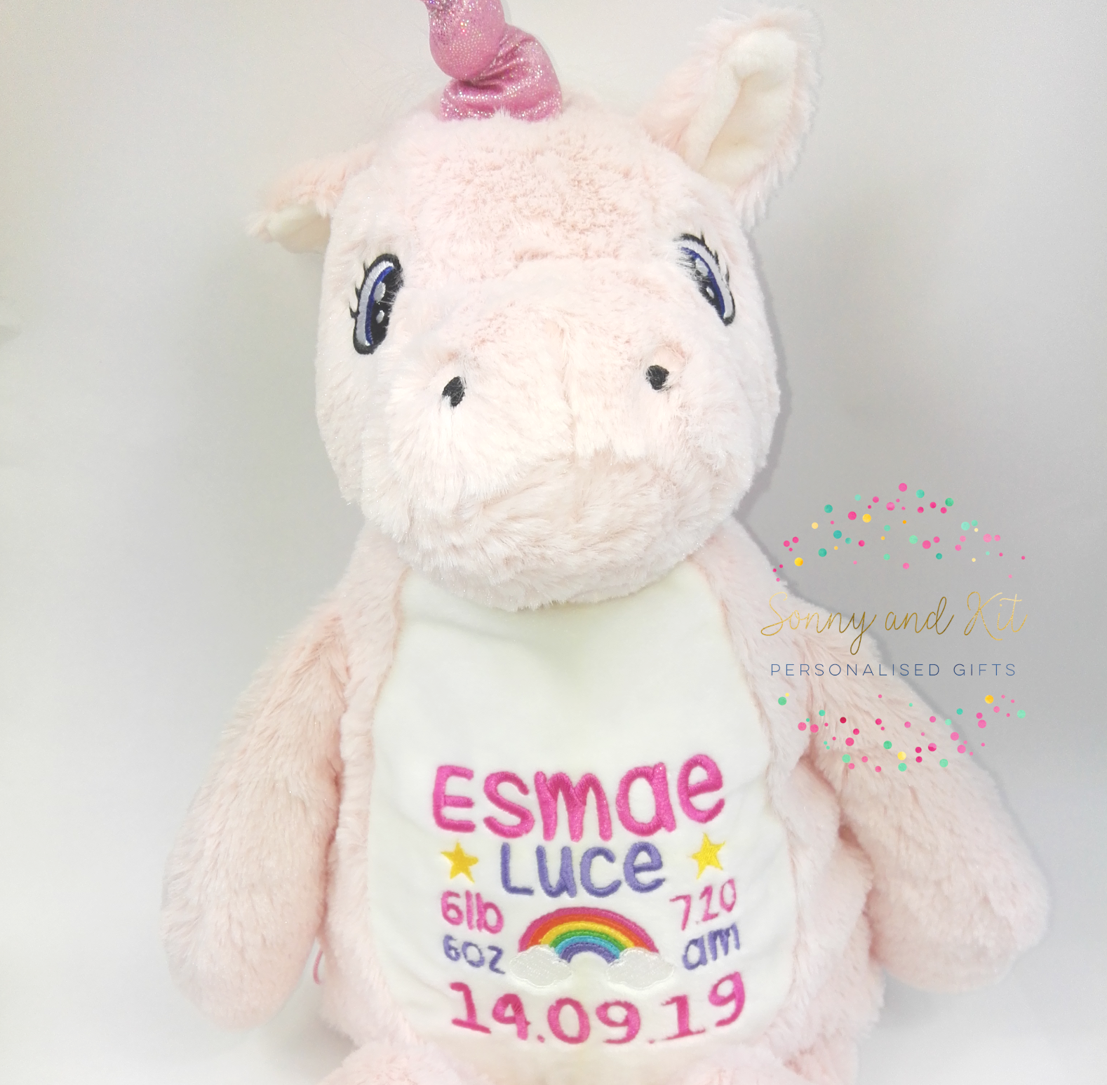 personalised baby girl toys