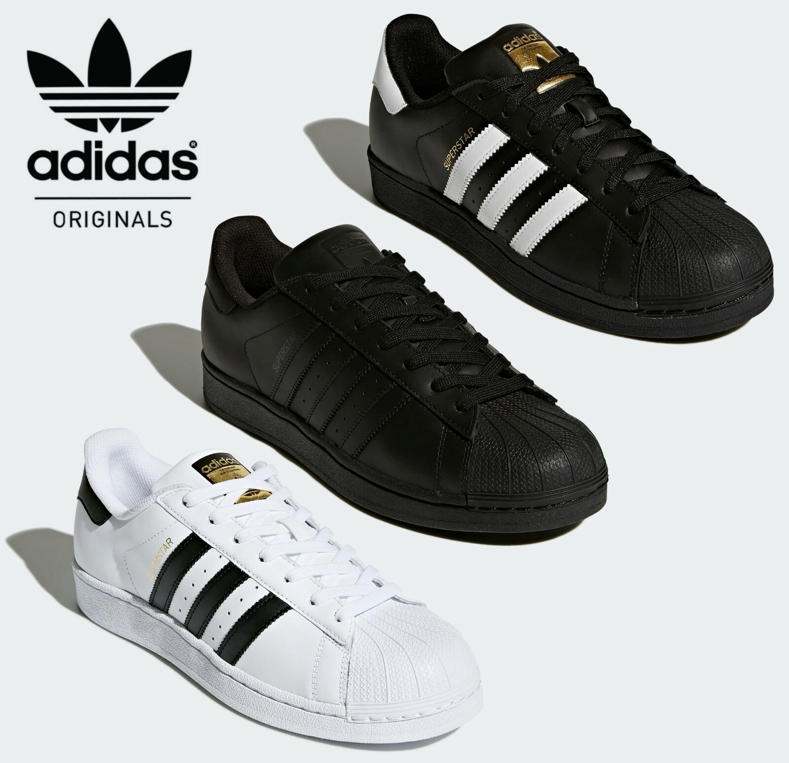 Adidas Superstar Foundation Originals Retro Shell Toe Trainers | eBay