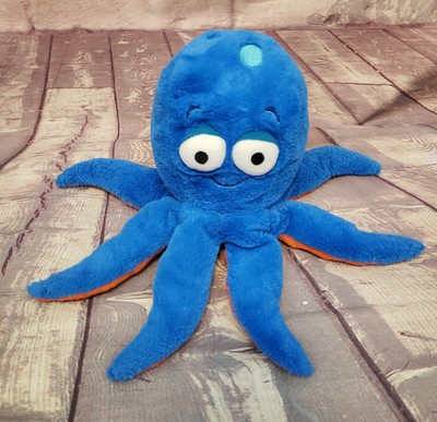 blue octopus plush