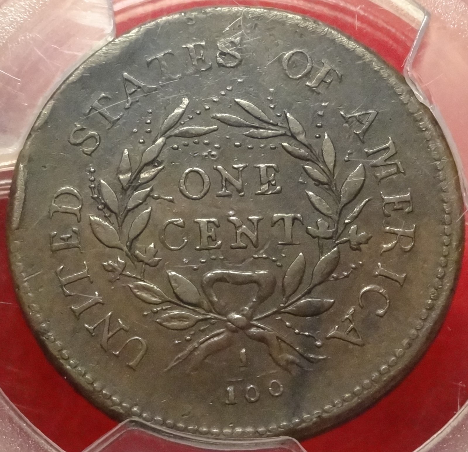 1793 1C PCGS VF35 FIRST YEAR ISSUED EARLY COPPER WREATH CENT LETTERED EDGE S-11c