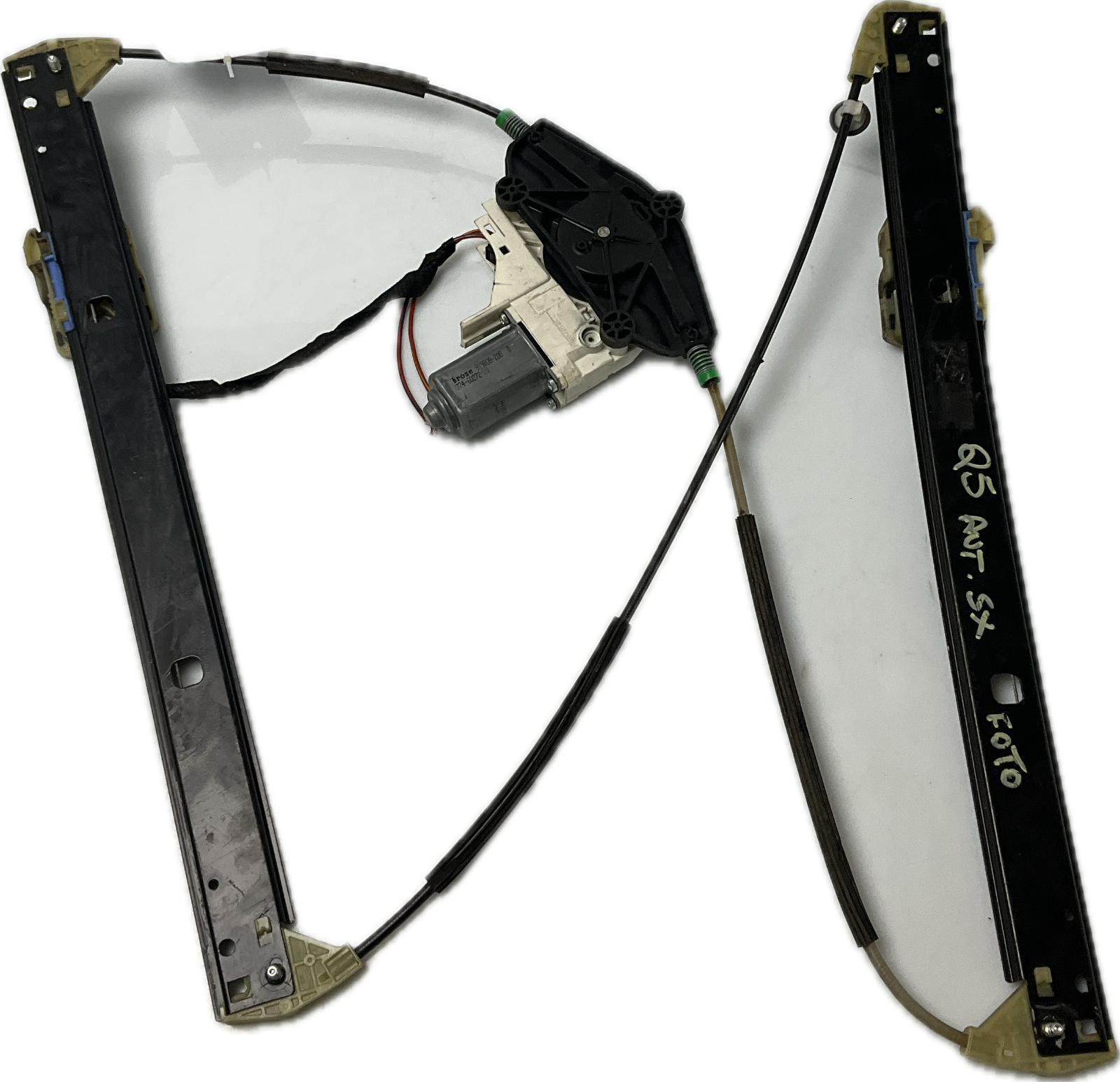 Alzavetro alzacristalli anteriore sinistro AUDI Q5 codice ricambio; 8K0959801B