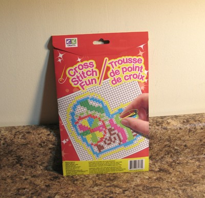 Cross Stitch Fun Arts and Crafts Activity Set Heart Design NEW