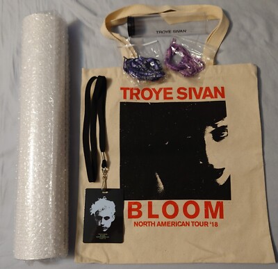 READ! Troye Sivan 2018 Bloom North American Tour VIP Merch | AUTOGRAPHED POSTER