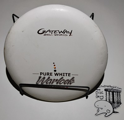 Used Gateway Pure White Warlock 174g Disc Golf Putt & Approach INKED 6/10