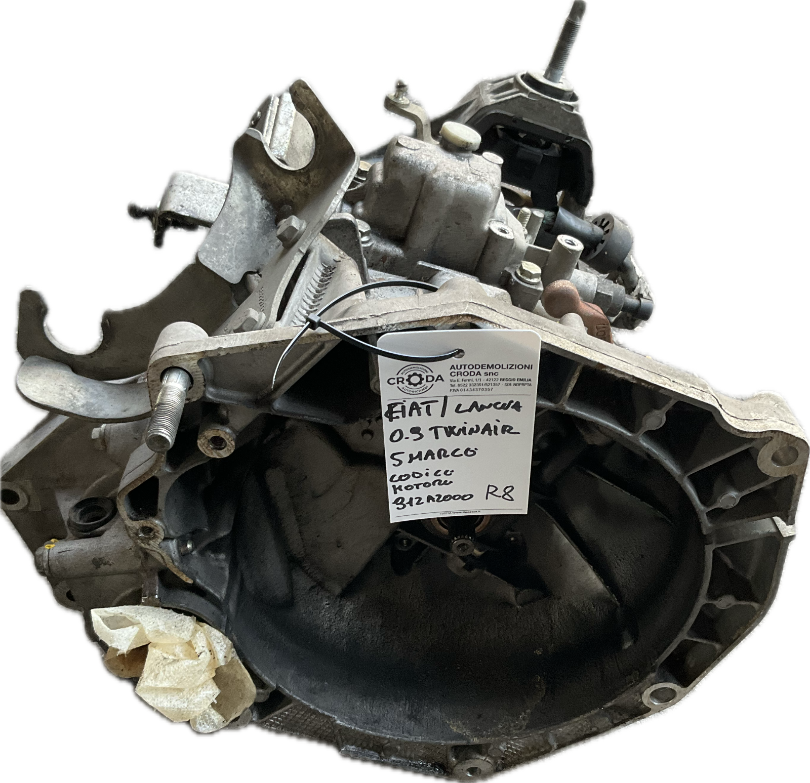 Cambio manuale per FIAT PANDA LANCIA YPSILON 0.9 TWINAIR 5 marce 312a2000