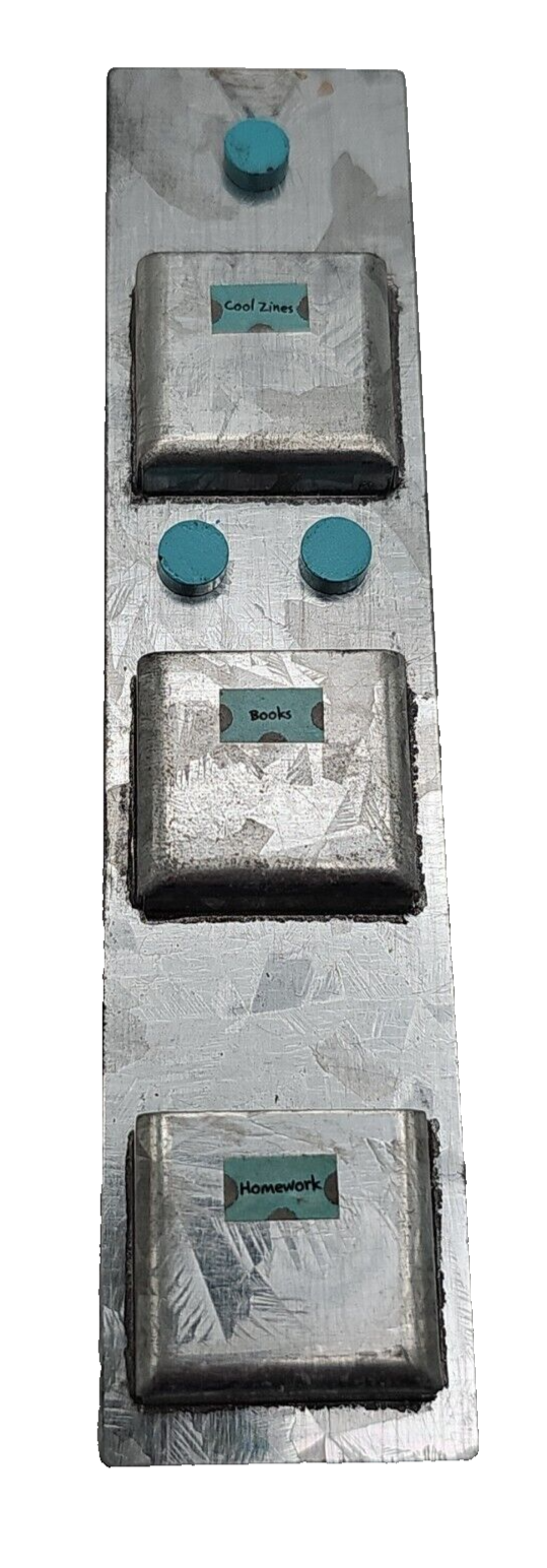 American Girl Illuma Room Mini Dollhouse Blue Room Metal Storage Special Edition