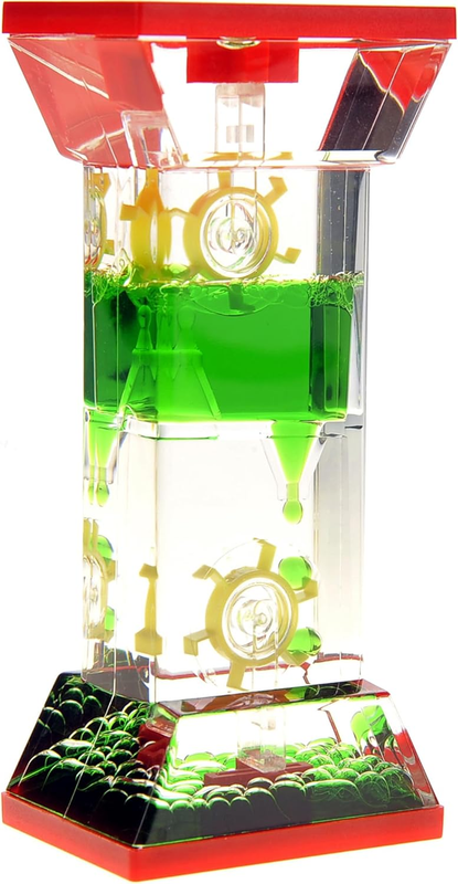 Liquid Motion Bubbler Sensory Toy Calming Desk Top Water Game ...