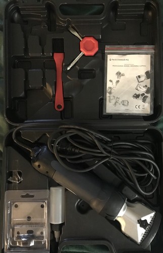 380W Professional Electric Animal Hair Clippers Horse Dog Pet Grooming Trimmers