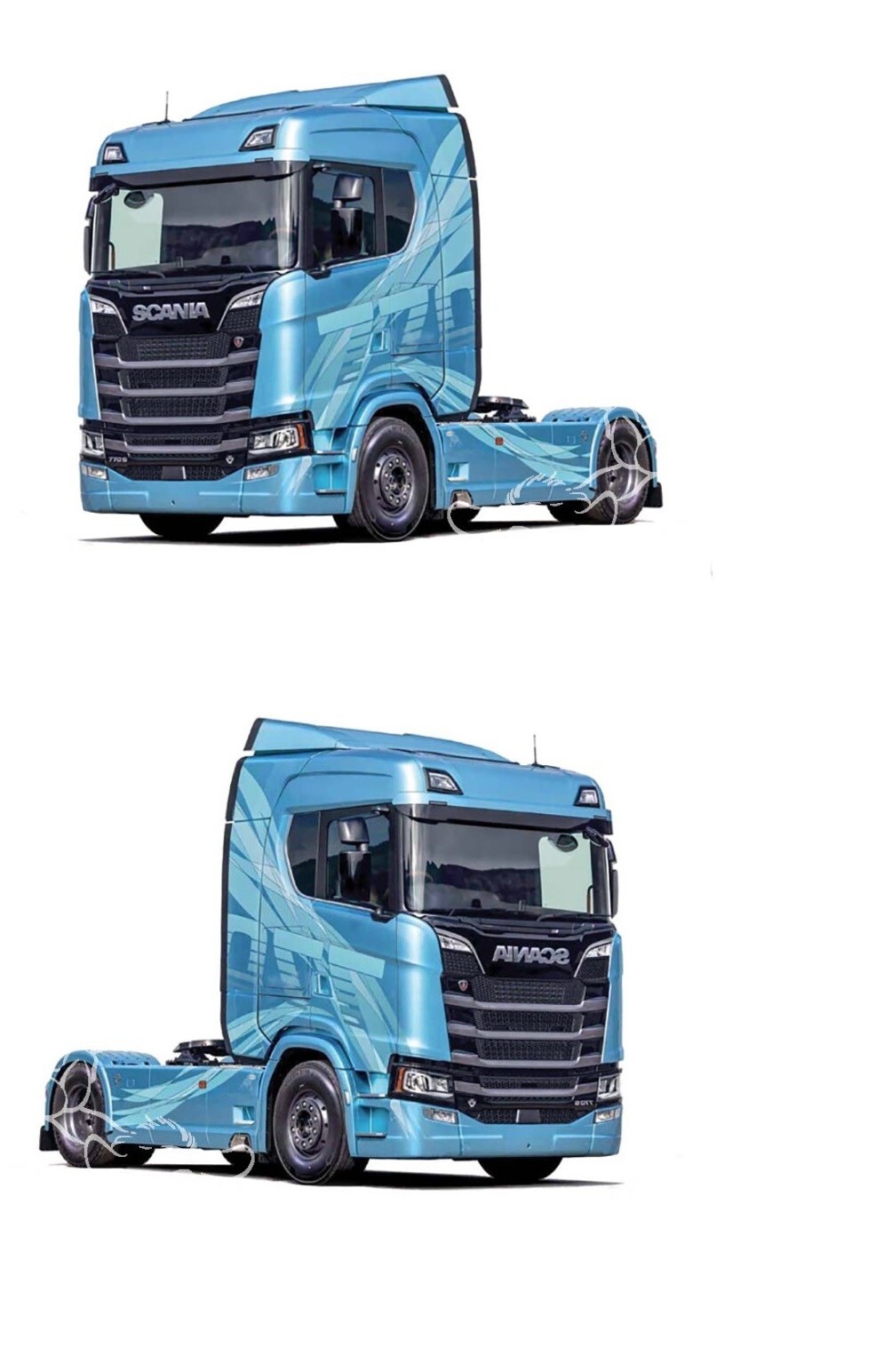 スカニア 『 ITALERI SCANIA S770 4x2 1:24 』 Italeri 1/24 scale Scania S770 4 X 2 Normal Roof plastic