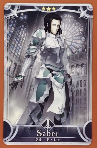 FGO Live2D メモリアルカード Medusa Rider FGO Fate Grand Order Arcade Project Card