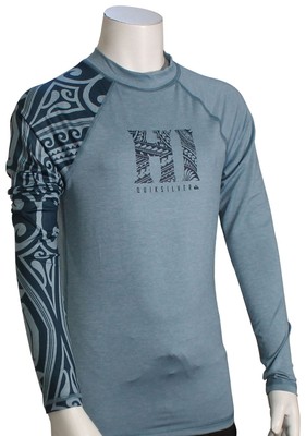 

Рашгард Quiksilver Boys Hawaii Big Island LS — Provincial Blue Heather — новинка, Синий