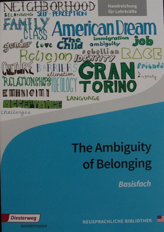 The Ambiguity Of Belonging Handreichungen Lehrerbuch Z. Arbeitsbuch LÃ¶Sungen