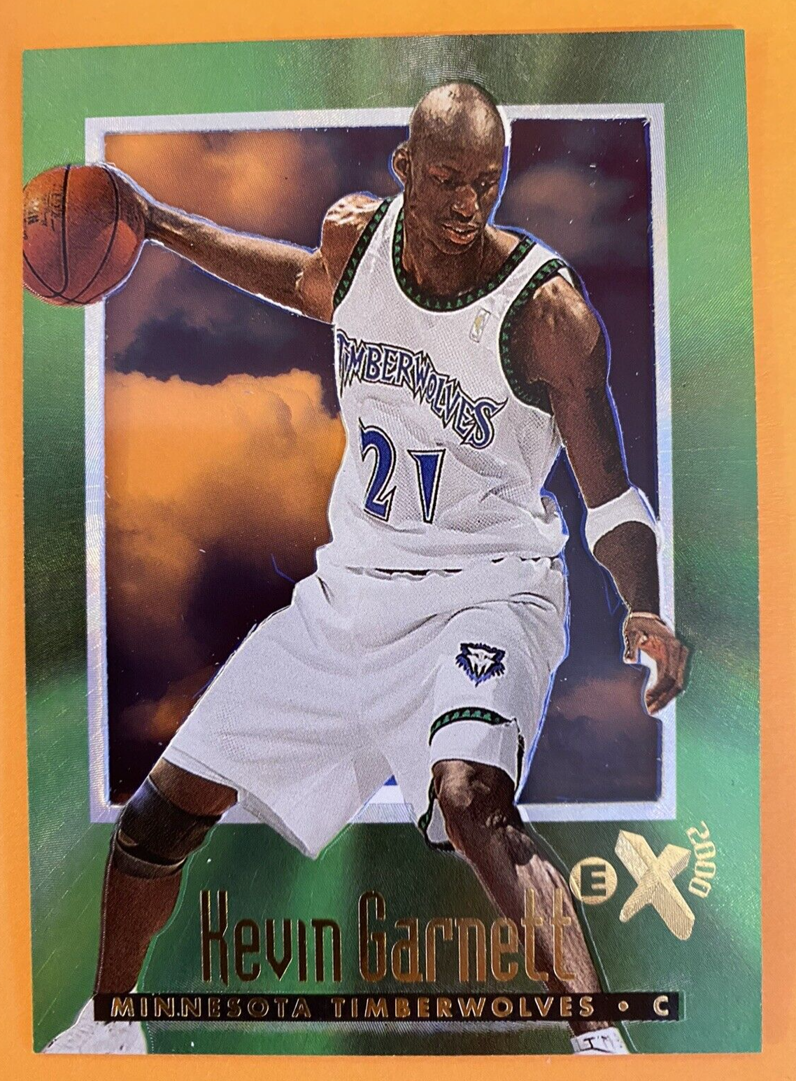 1997-98 Kevin Garnett Skybox Premium Golden Touch 